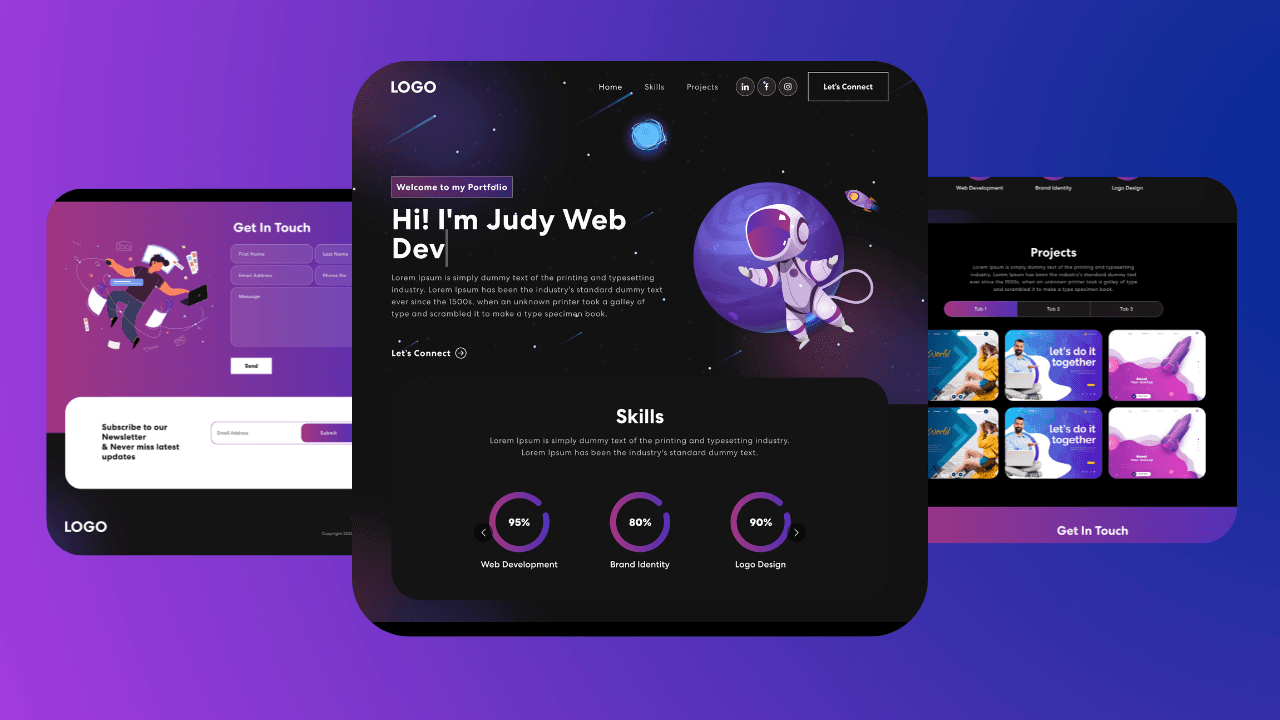 Next.js Portfolio Website